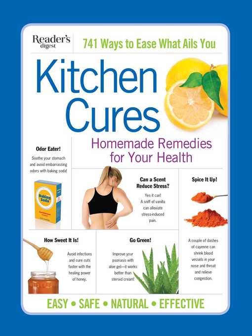 Title details for Reader's Digest Kitchen Cures by Editor's at Reader's Digest - Wait list